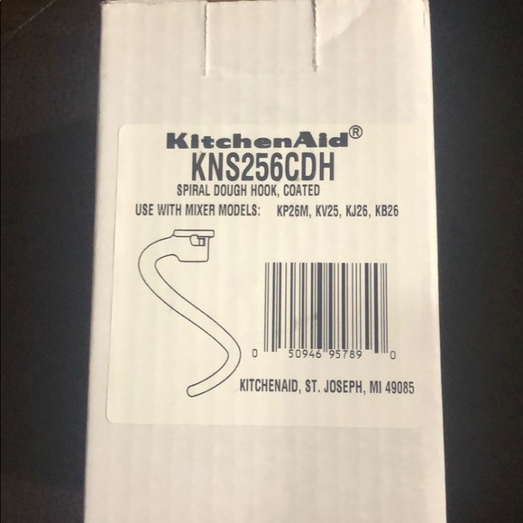 KitchenAid Spiral Dough Hook - Picture 1 of 3